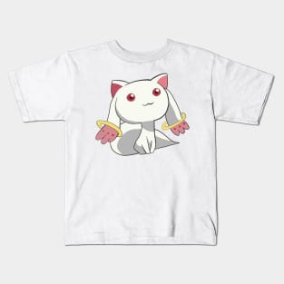 Puella Magi Madoka Magica - Kyubey Kids T-Shirt